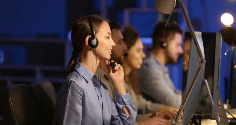 Busy Call center