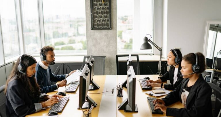 call center employees