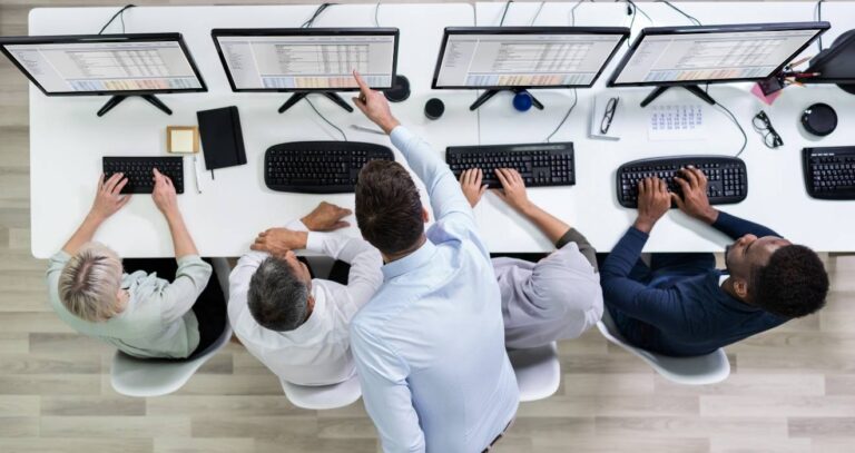 call center team